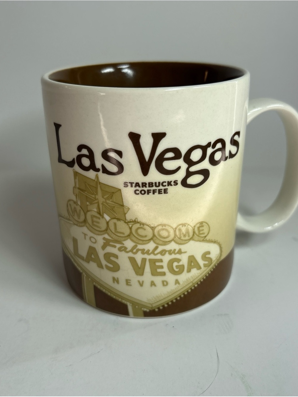 Starbucks Las Vegas Nevada Casino Cup Coffee Mug Collector Icon Series 16oz